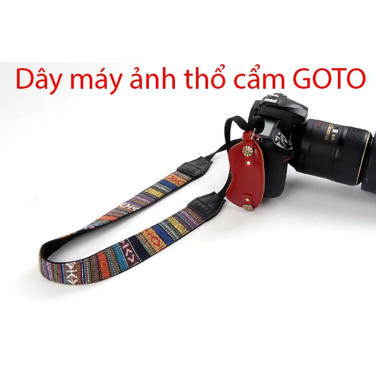 Dây đeo máy ảnh Thổ Cẩm GoTo