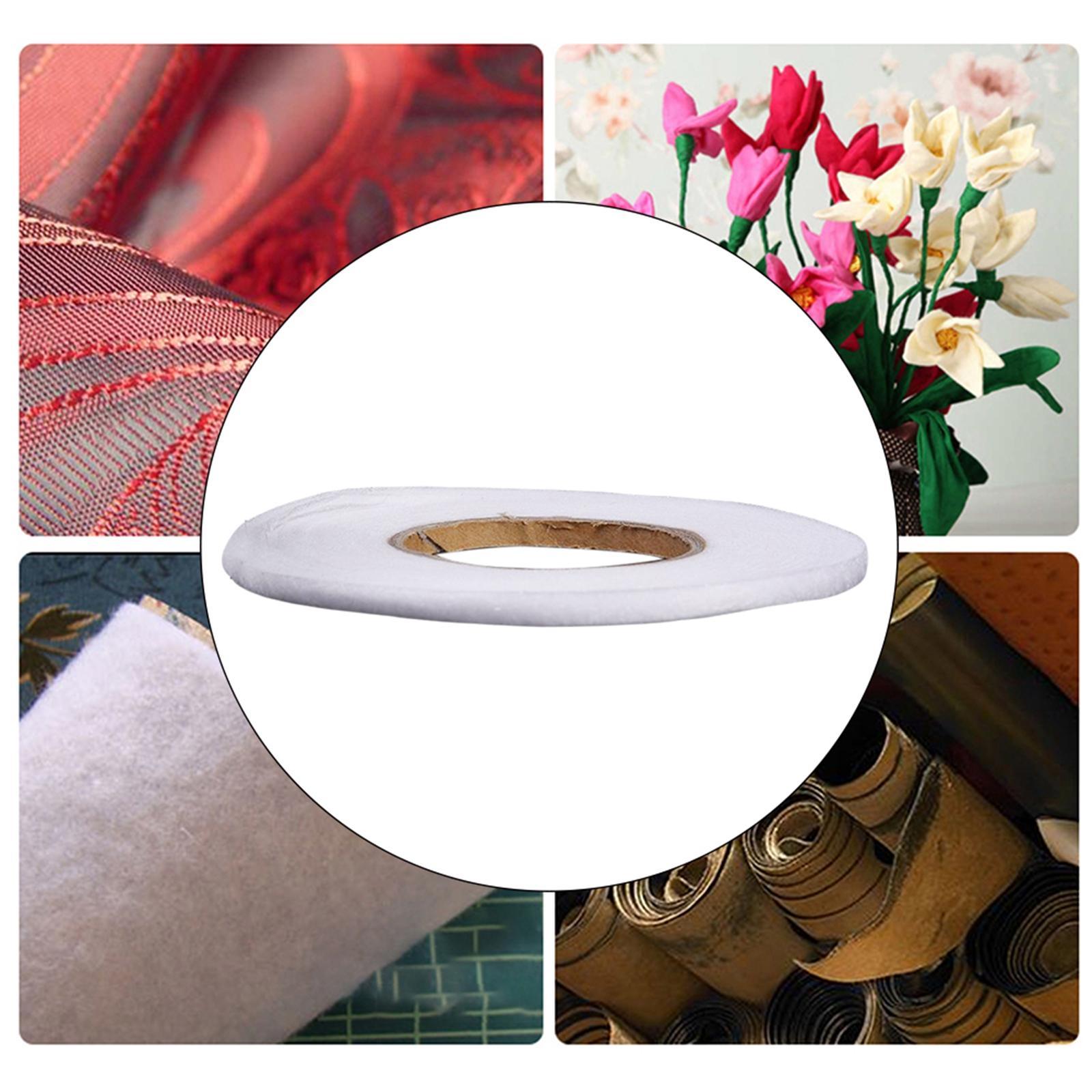 60M Iron On Hemming Tape Long Roll Web Fusible Fabric Glue Cloth Hem Tape White