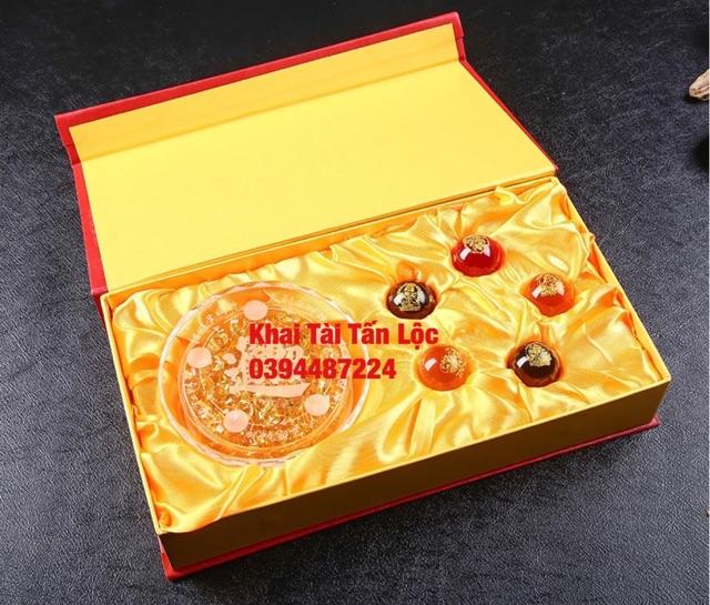 Đĩa bi ngũ hành Ngũ lộ Thần Tài trận mật tông Tây Tạng