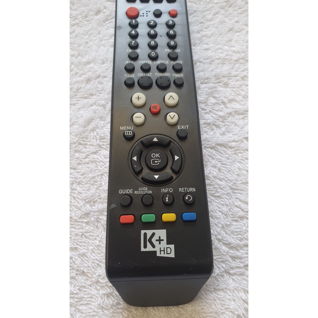 Điều Khiển Đầu Thu Truyền Hình K+HD-Remote Đầu Thu Truyền Hình K+HD