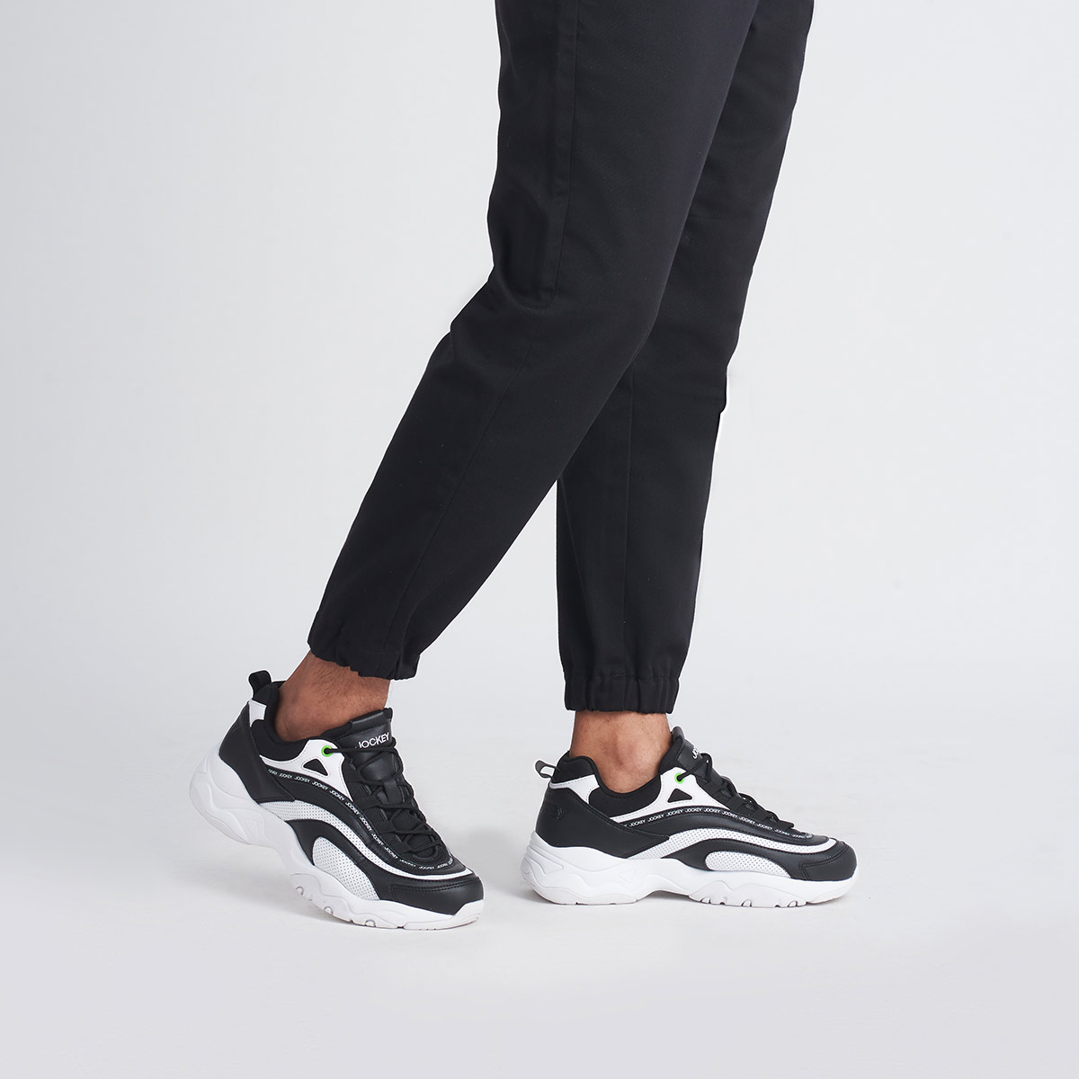 Giày Sneaker Jockey Go Chunky Phản Quang Thể Thao - J0415