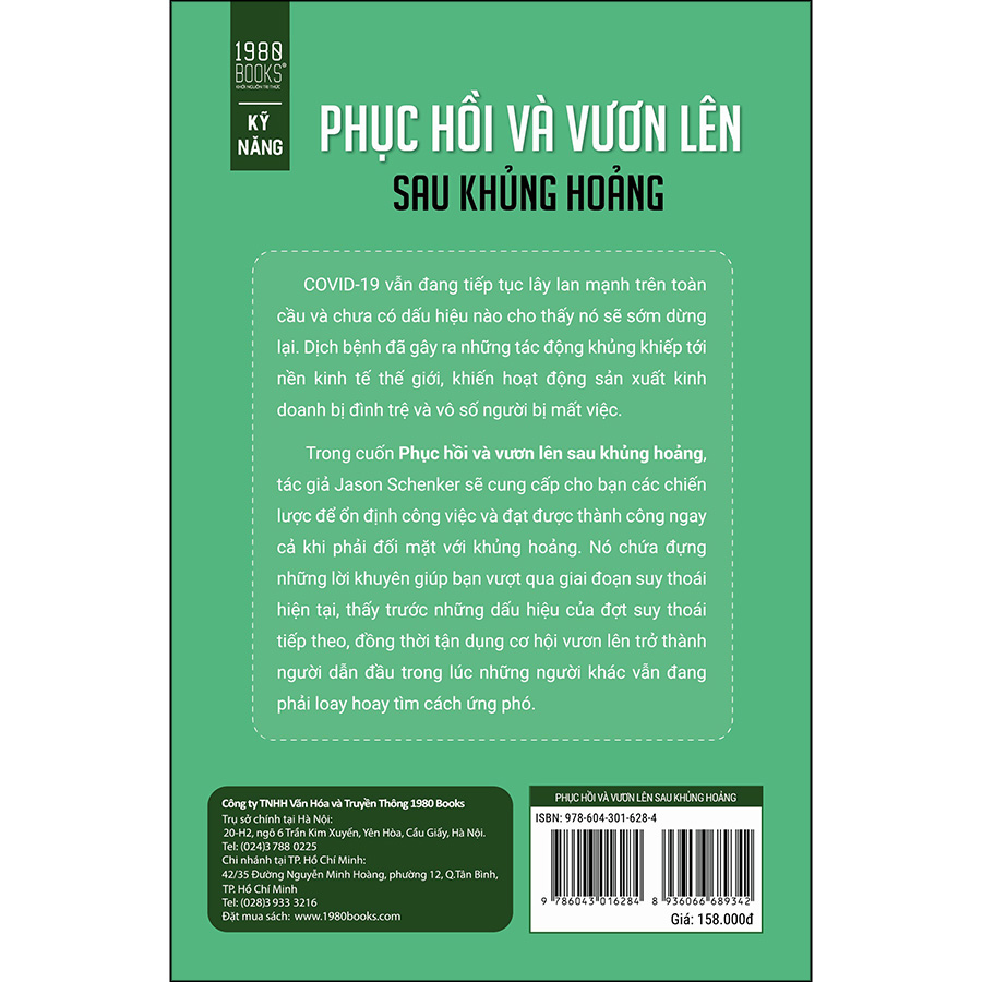 Sách Phục Hồi Và Vươn Lên Sau Khủng Hoảng