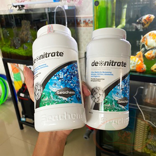 Vật liệu lọc Seachem De Nitrate 100ml, 1L, 4L, 20L Denitrate khử no3 lọc yếm khí