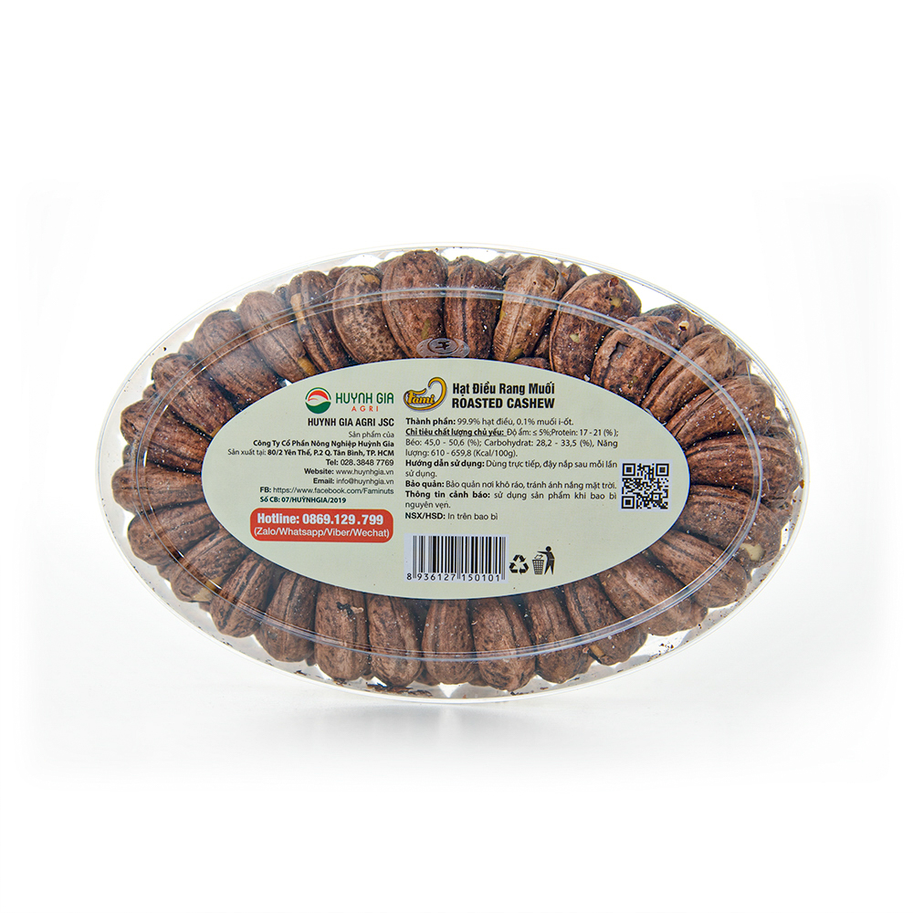 Hạt điều Fami rang muối 300g