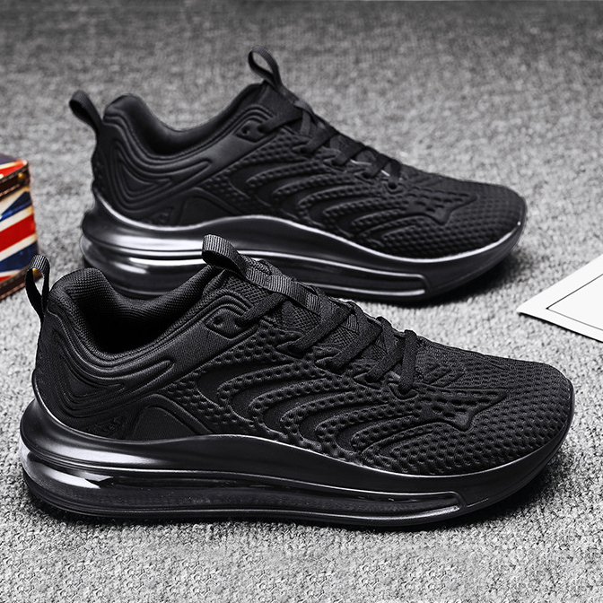 Giày Thể Thao Nam GEMI - Giày Sneaker Màu Trắng - Xanh Than- Đen, Giày Cao Cấp, Đế Xốp Nhẹ, Đàn Hồi Tốt - G5366