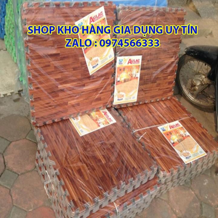 Thảm xốp vân gỗ Âu Lạc 60x60 cm