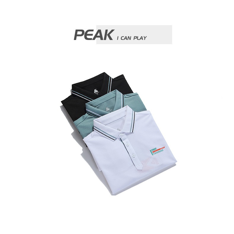 Áo Thun Polo Nam Thể Thao Có Cổ Chính Hãng Cao Cấp PEAK F6222381