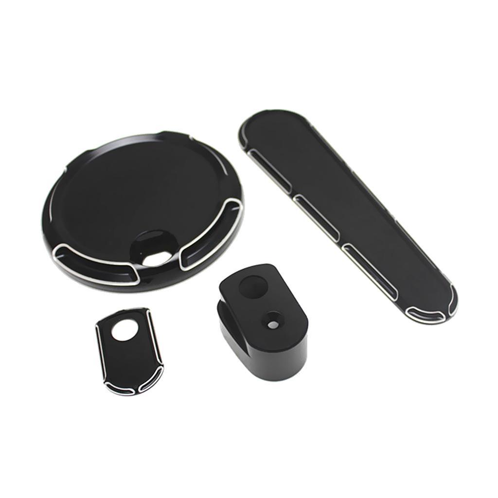Fuel Gas   Cover & Round Door Ignition Cover for   Black