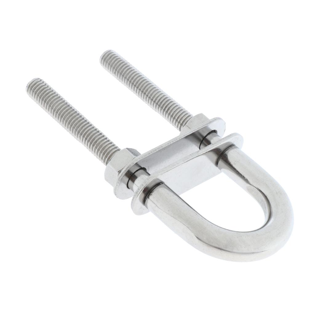 M8*100 Bow Stern Eye, U-Bolt, Boat Hardware 304 Stainless Steel Marine-Grade