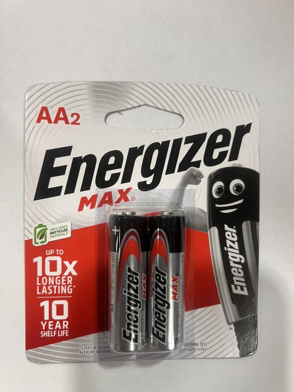 Pin AA Energizer Max E91 BP2 Hàng chính hãng