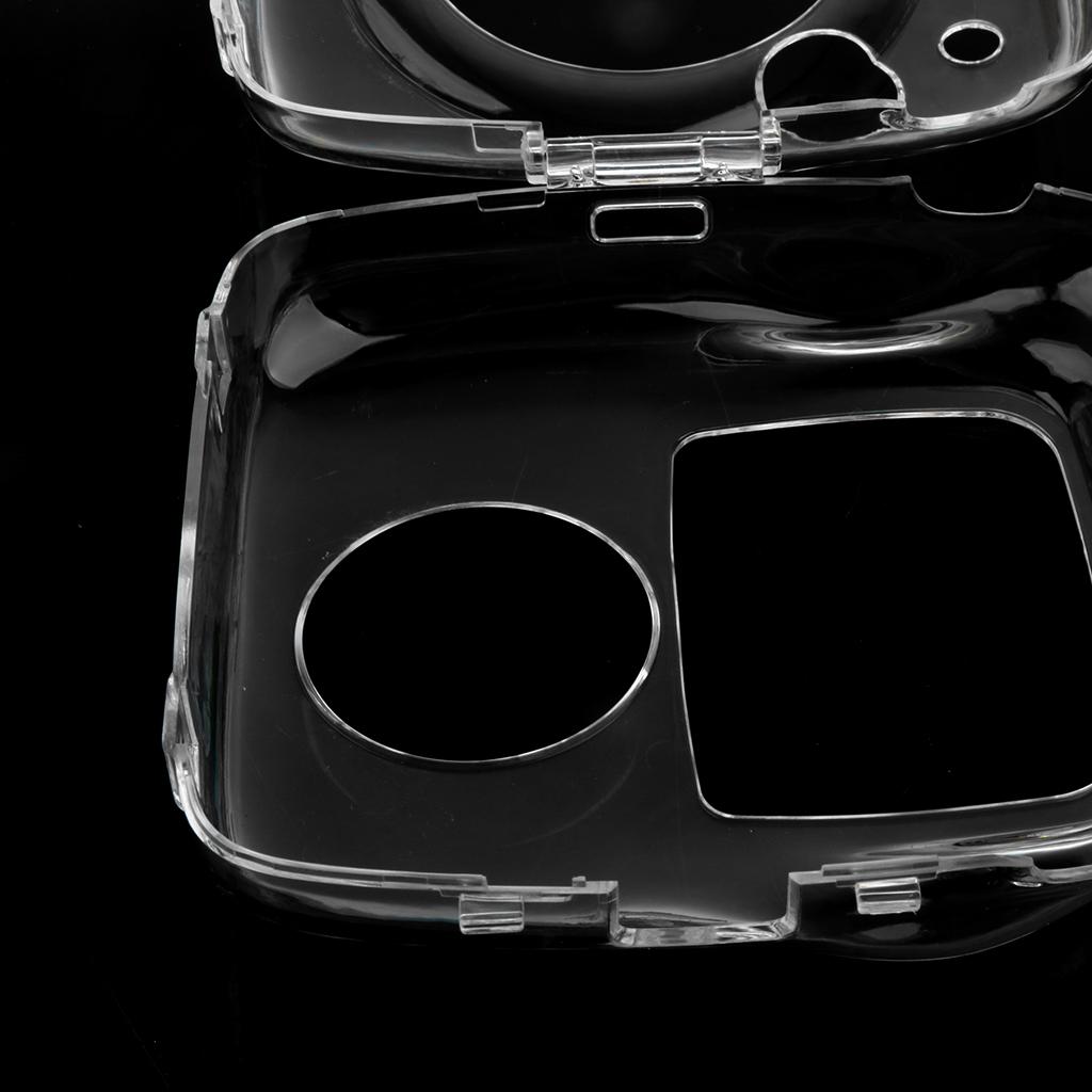 Clear Hard Case w/Shoulder Strap for Instax Square SQ10 Camera
