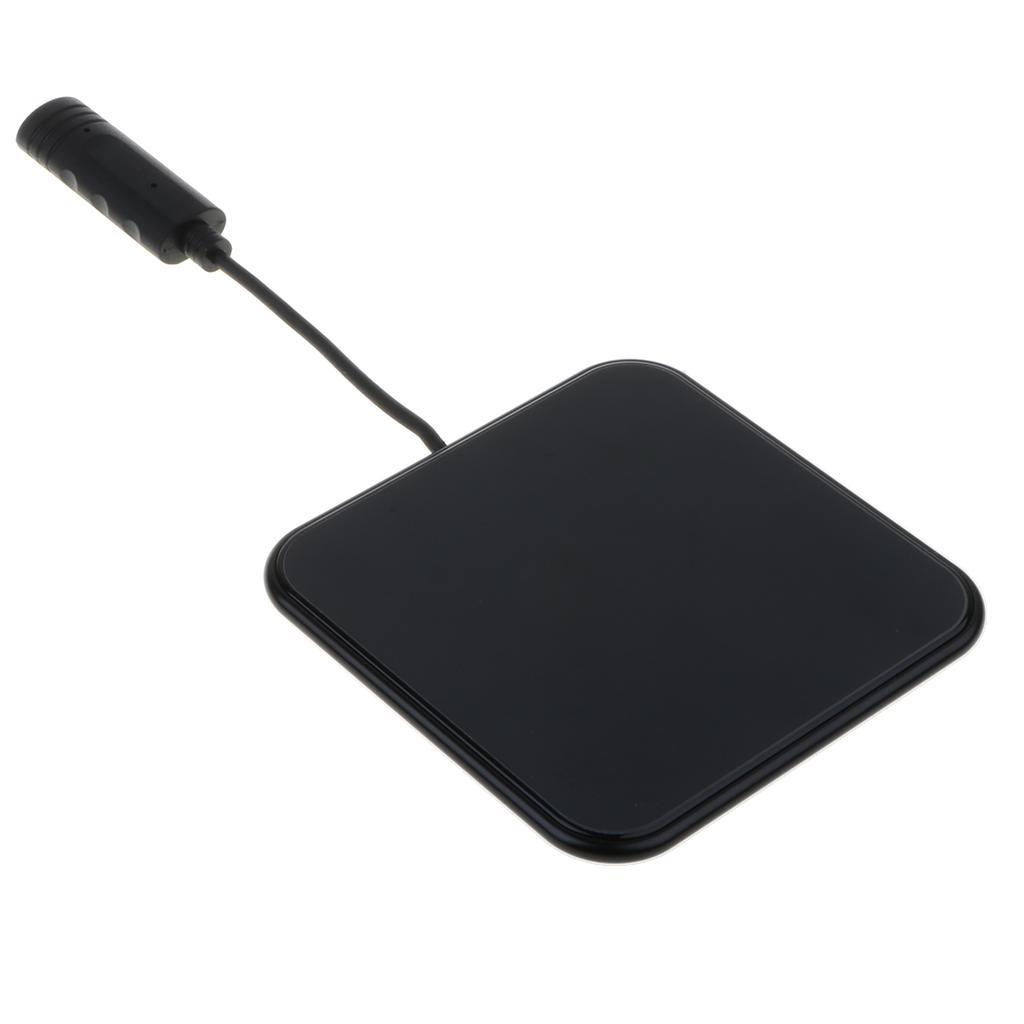 10W Qi Wireless Charger Pad for iPhone 8 / 8 Plus, iPhone X, Nexus 5 / 6 / 7, Provides Fast-Charging for Galaxy S8/ S8+/ S7 / S7 edge Black