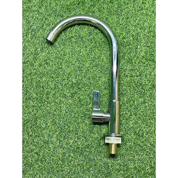 Vòi rửa bát đơn lạnh 304 cắm chậu