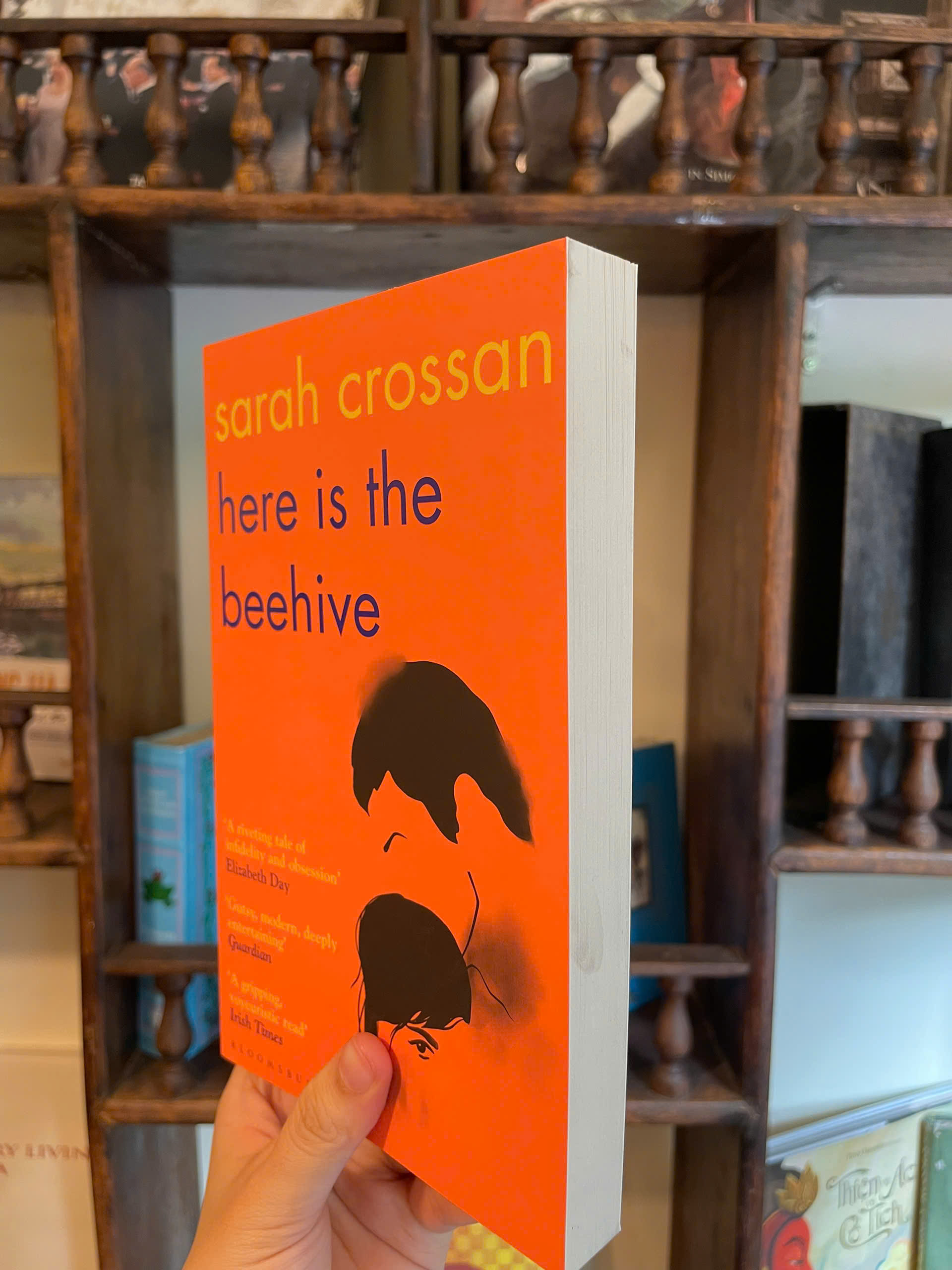 Sách - Here is the Beehive by Sarah Crossan - Fiction/ Poetry/ Contemporary book in English