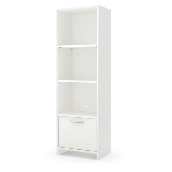STEP ONE, Kệ trưng bày 4 tầng kèm hộc tủ kéo SHE_078, 50x35x140cm