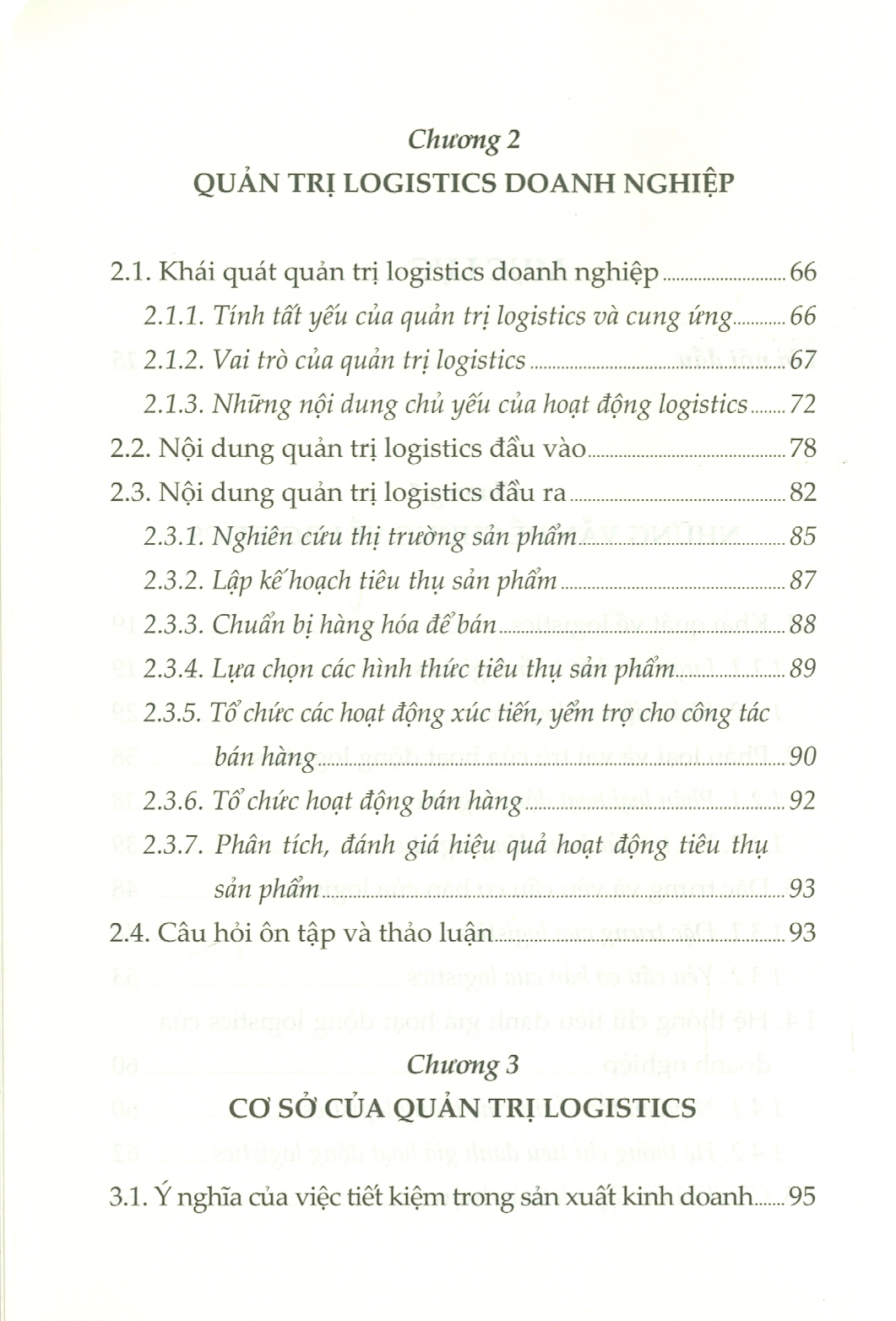 Giáo Trình Quản Trị Logistics (Dành cho ngành Kinh tế, Logistics và Quản trị Kinh doanh) (Tái bản lần thứ nhất)