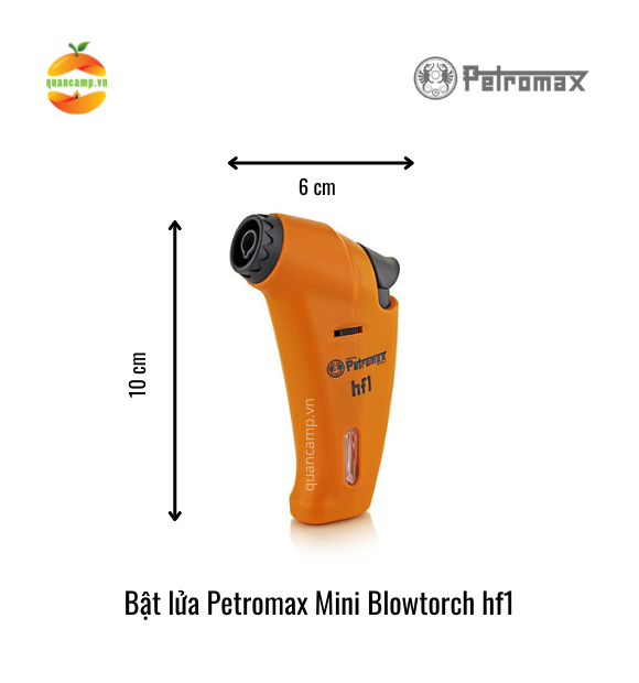 Bật lửa Petromax Mini Blowtorch hf1 (dùng gas chuyên dùng cho quẹt)