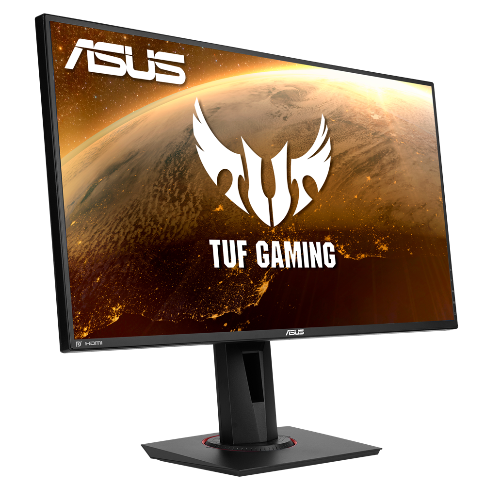 Màn hình máy tính Asus VG279QR (27inch/FHD/IPS/165Hz/1ms/300nits/HDMI+DP+Audio/Gsync) - Hàng chính hãng