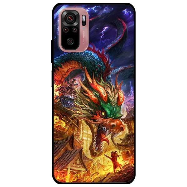 Ốp lưng dành cho Xiaomi Xiaomi Redmi Note 10 - Redmi Note 10 Pro - mẫu Rồng Nổi Giận