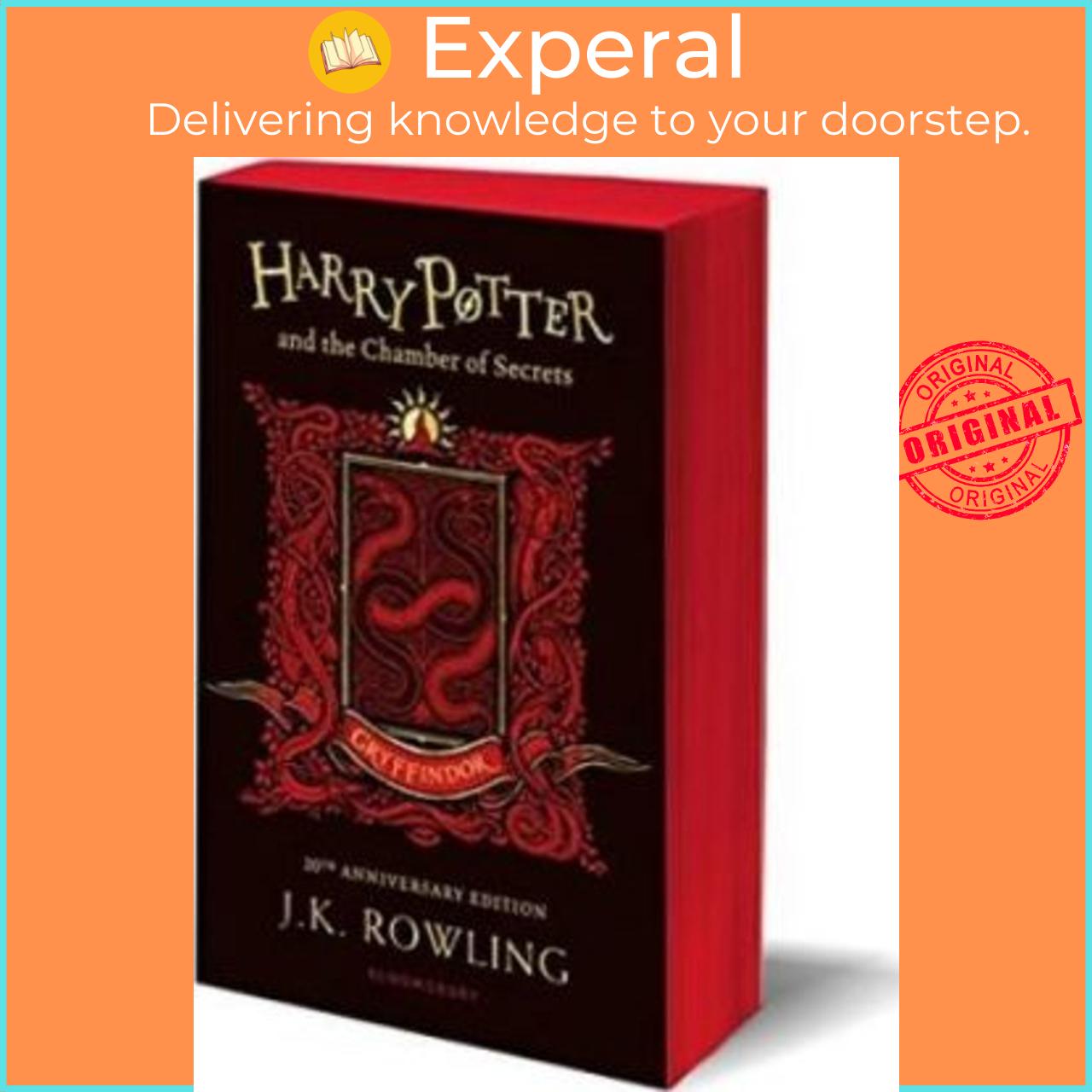 Sách - Harry Potter and the Chamber of Secrets - Gryffindor Edition by J.K. Rowling