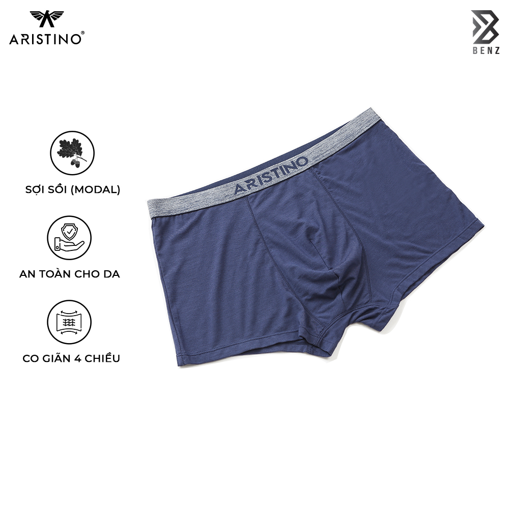 Quần lót nam ARISTINO dáng boxer, quần sịp đùi nam chất liệu Modal mềm mại, thoáng mát gấp 2 lần so với sợi vải thông thường - ABX1616