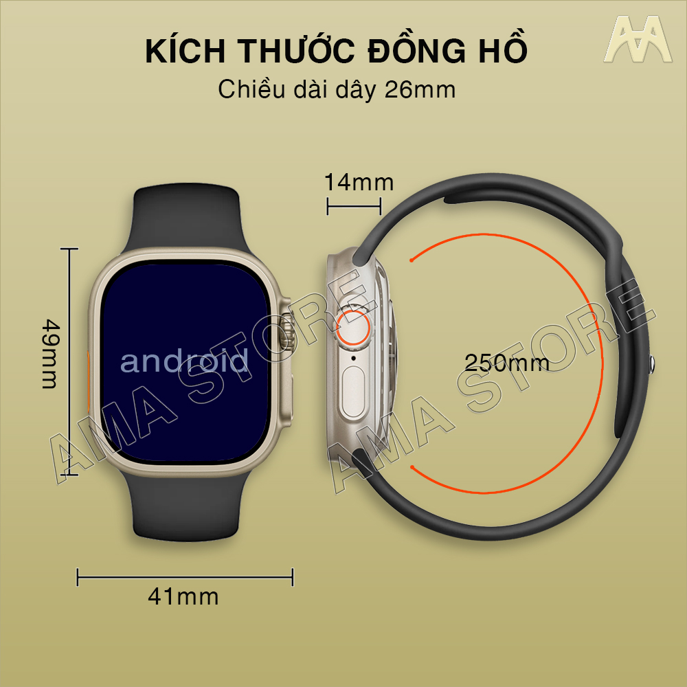 Đồng hồ Thông minh Android gắn Sim có CHplay Zalo Youtube MesTikTok AMA TK Watch Hàng nhập khẩu