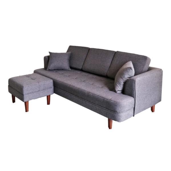 Sofa băng HD03 Tundo KT 1m95 tặng kèm đôn