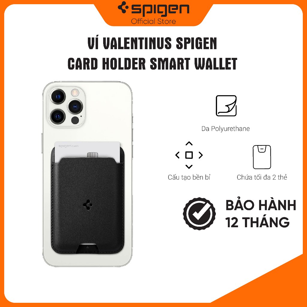Ví Valentinus Spigen Card Holder Smart Wallet - Hàng chính hãng