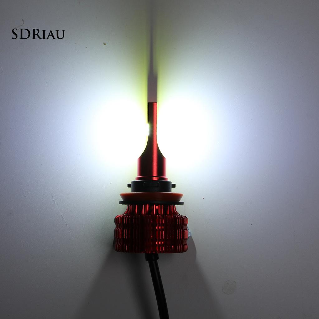 2 Bóng Đèn Pha Xe Hơi H1 / 4 / 8 / 9 / 11 Led 6500k