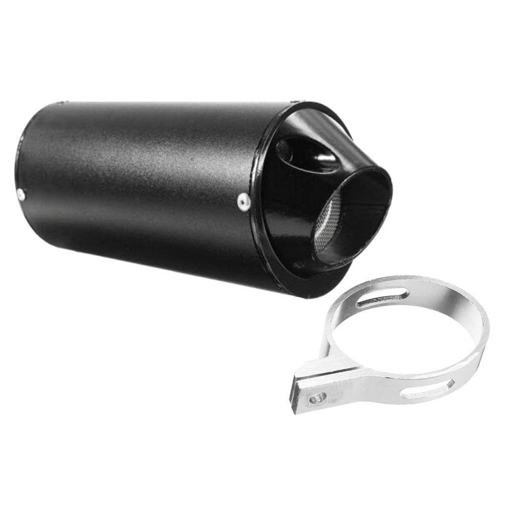 28mm Black Exhaust Pipe Muffler Clamp For 50cc 110 125cc Quad Dirt Bike ATV