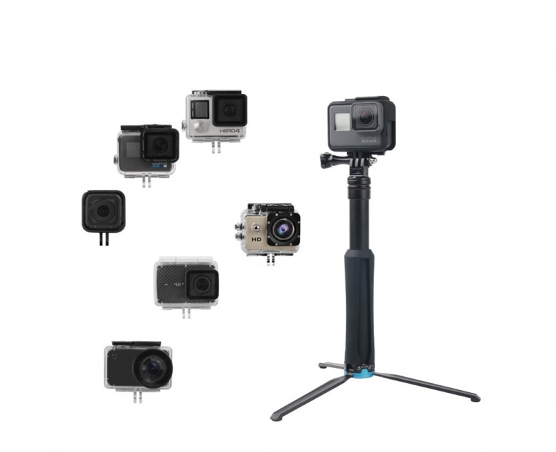 GẬY RUGPRO DÙNG CHO MÁY QUAY HÀNH TRÌNH GOPRO, ACTION CAM