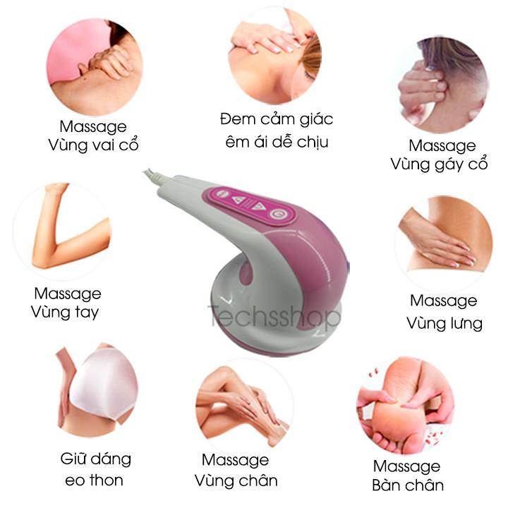 Máy massage toàn thân cầm tay PL-604A - Phím điện tử - Chất lượng