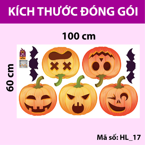 Trang trí Halloween 2020 cùng bí ngô tinh nghịch số 2