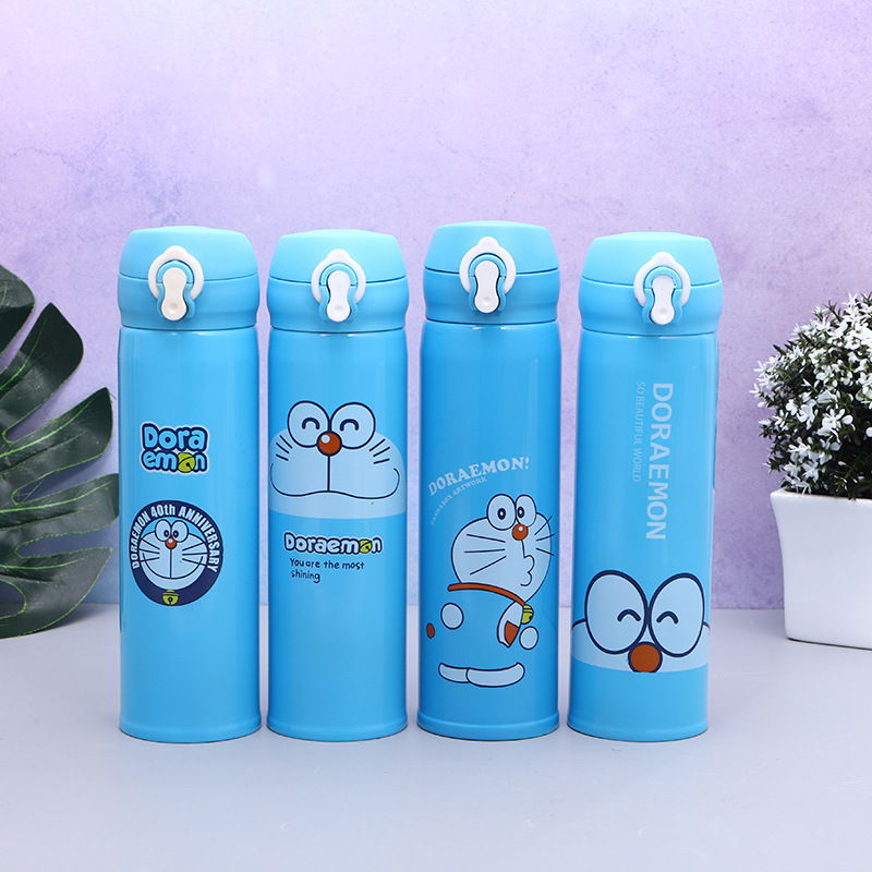 Bình giữ nhiệt, bình nước inox cao cấp 500ml DORAEMON_BN18