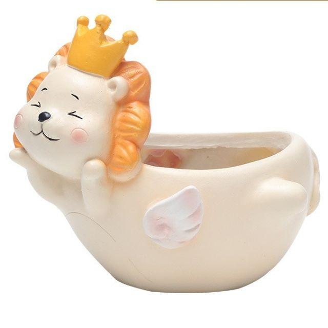 Chậu con vật thiên thần trồng cây, phù hợp trồng cây để bàn, sen đá, cẩm nhung
