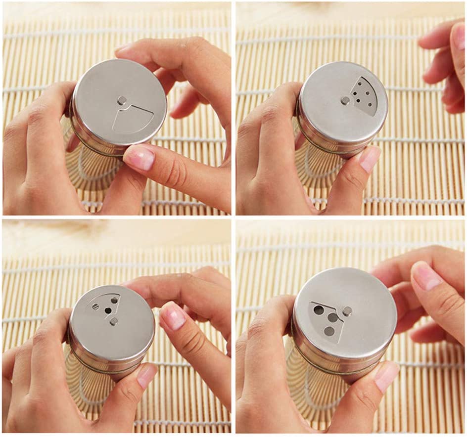 Hũ thủy tinh bọc thép không gỉ đựng gia vị Echo 80ml - Hàng nội địa Nhật Bản nhập khẩu chính hãng