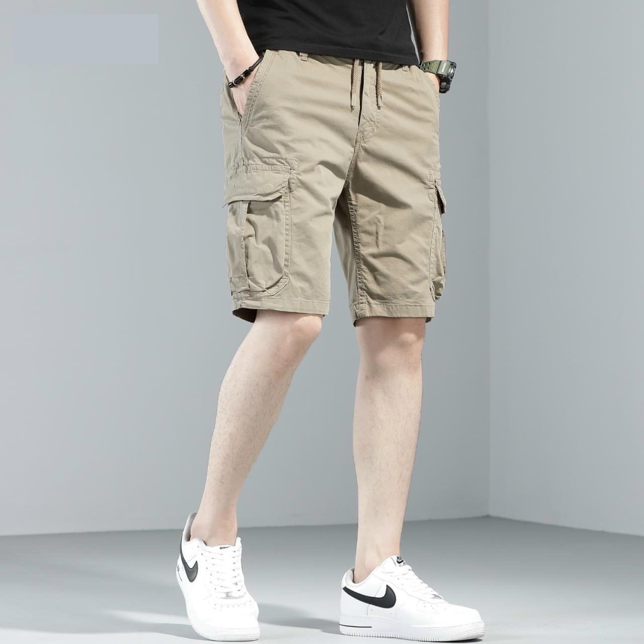 Quần short jogger nam thể thao Julido Store, quần sọt túi hộp chất kaki bo chân xu hướng mới nhất ALL123