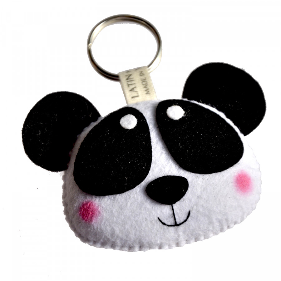 Móc Khóa Gấu Panda Latin Handmade LT780