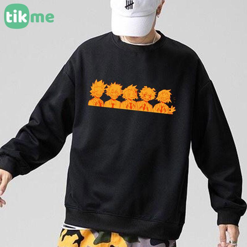 Áo nỉ sweater nam nữ My Hero Academia anime hoạt hình nhật bản size XS-2XL