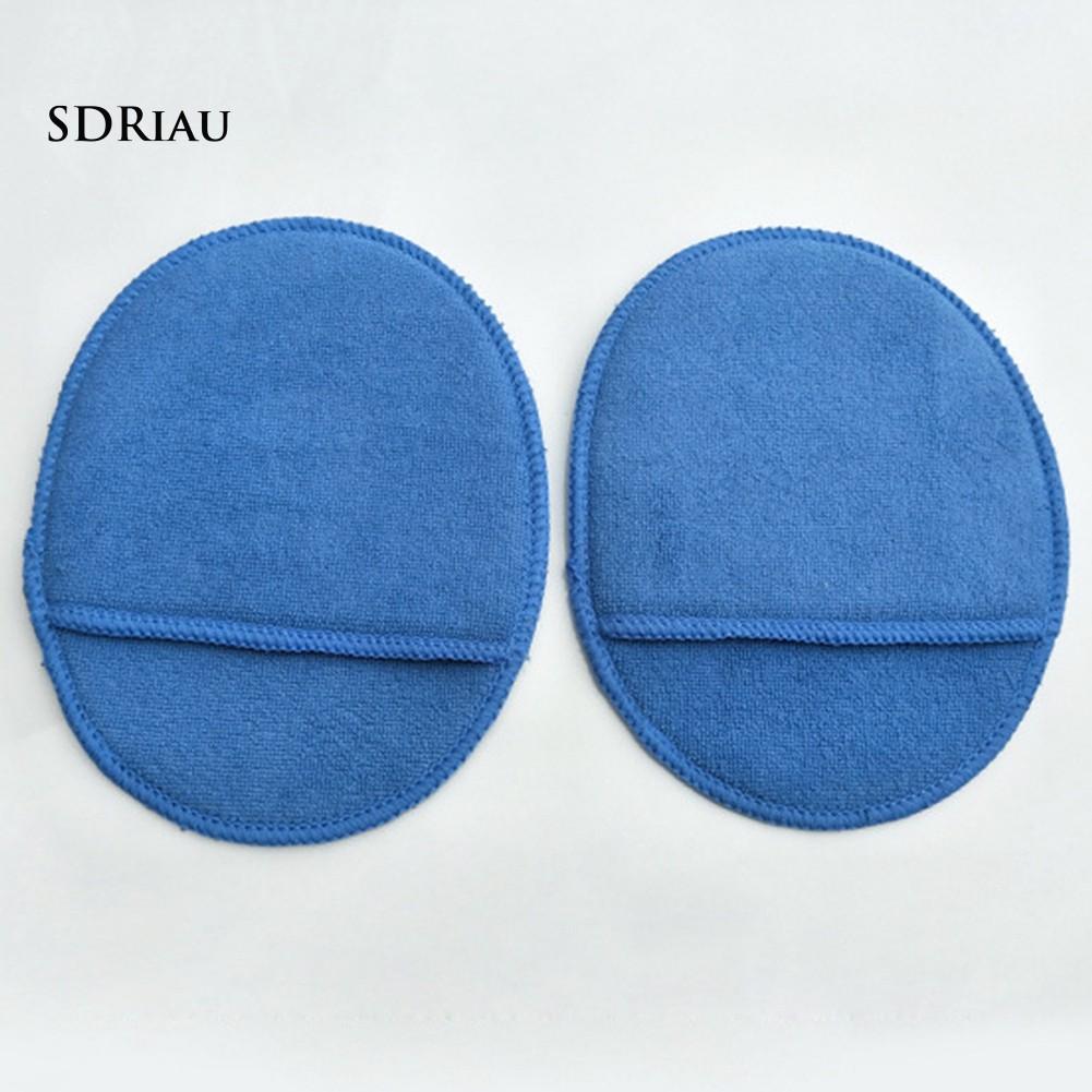 Miếng bông lau chùi đánh bóng xe ô tô có ngăn đựng chất liệu vi sợi