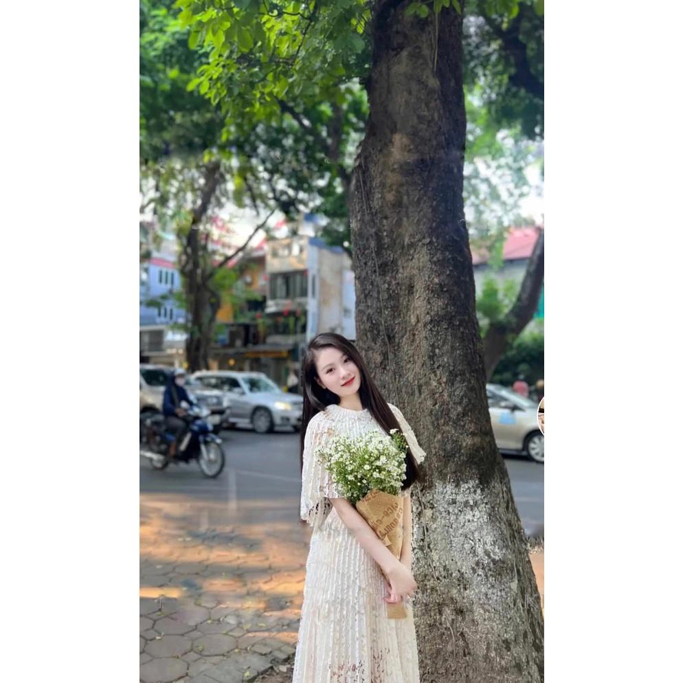 Đầm Thiết Kế Tiểu Thư Emily Dress Chất Liệu Vải Ren Cao Cấp - Váy Thiết Kế Thanh Lịch Trẻ Trung