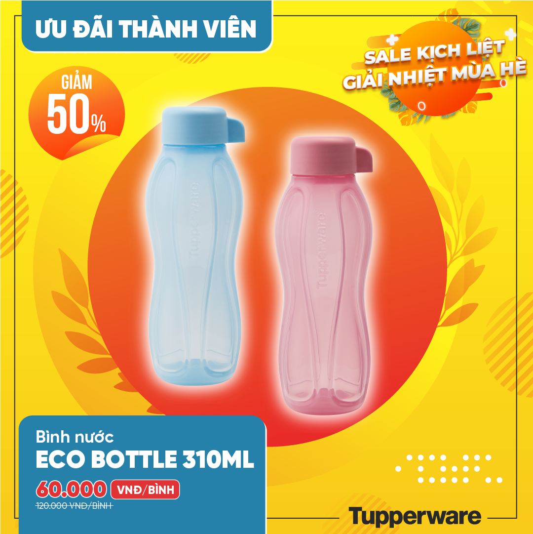 Bình nước Tupperware Eco Bottle 310ml