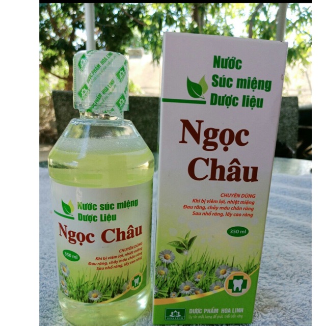 Nước Súc Miệng Dược Liệu NGỌC CHÂU (350ml)