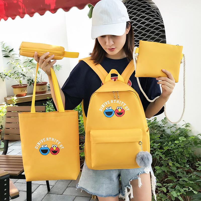 Chống Thấm Nước Trường Nữ Sinh Ba Lô 3 Trẻ Em Học Túi Chỉnh Hình Ba Lô Bộ Trẻ Em Túi Cô Gái Trẻ Em Tất Ba Lô Mochila