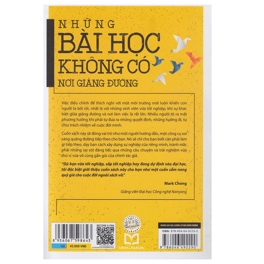 Những Bài Học Không Có Nơi Giảng Đường - Chuẩn Bị Cho Cuộc Sống Hậu Tốt Nghiệp