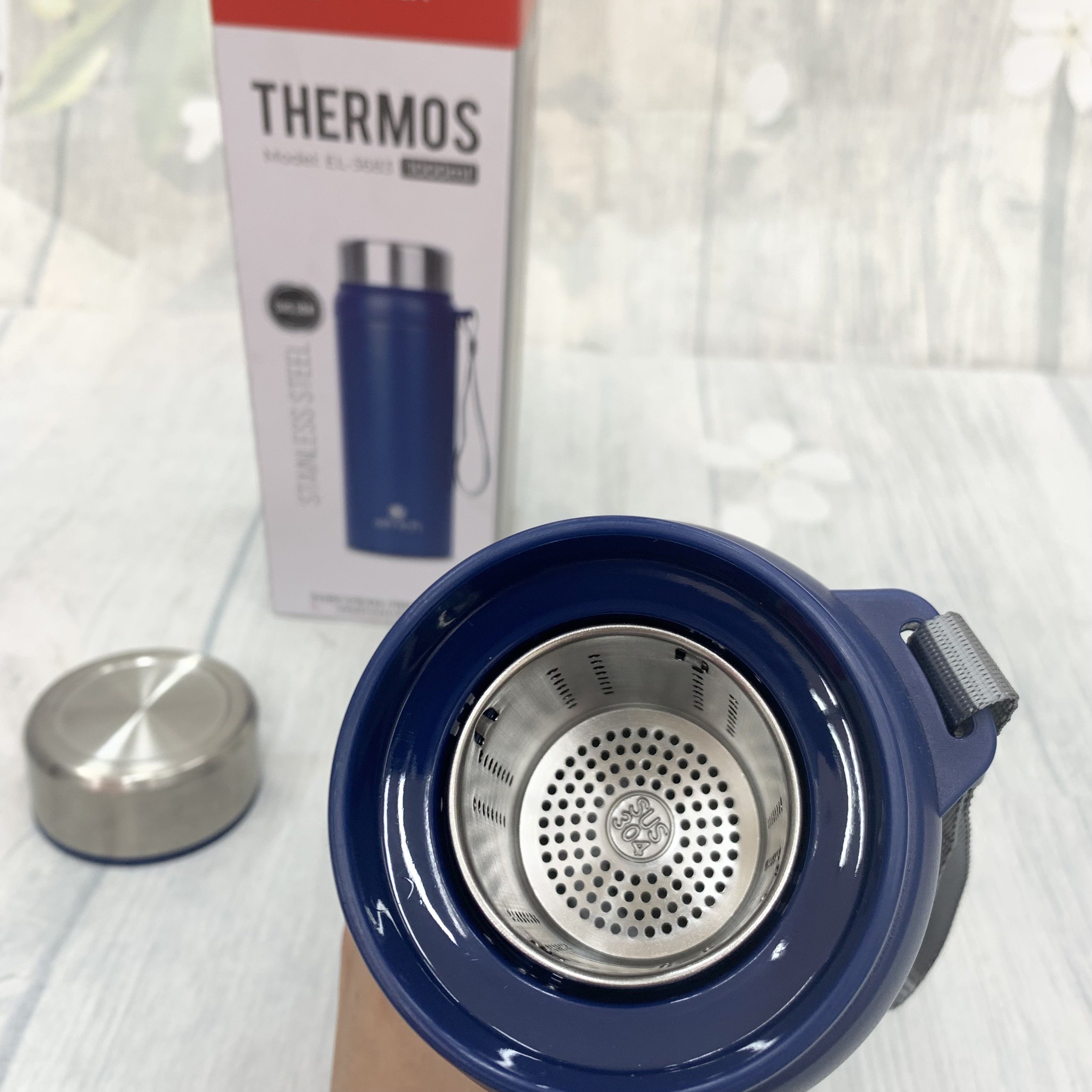 Phích Giữ Nhiệt 3 lớp Inox 304, Tráng bạc Elmich EL-3682 - Hàng Nhập Khẩu Chính Hãng