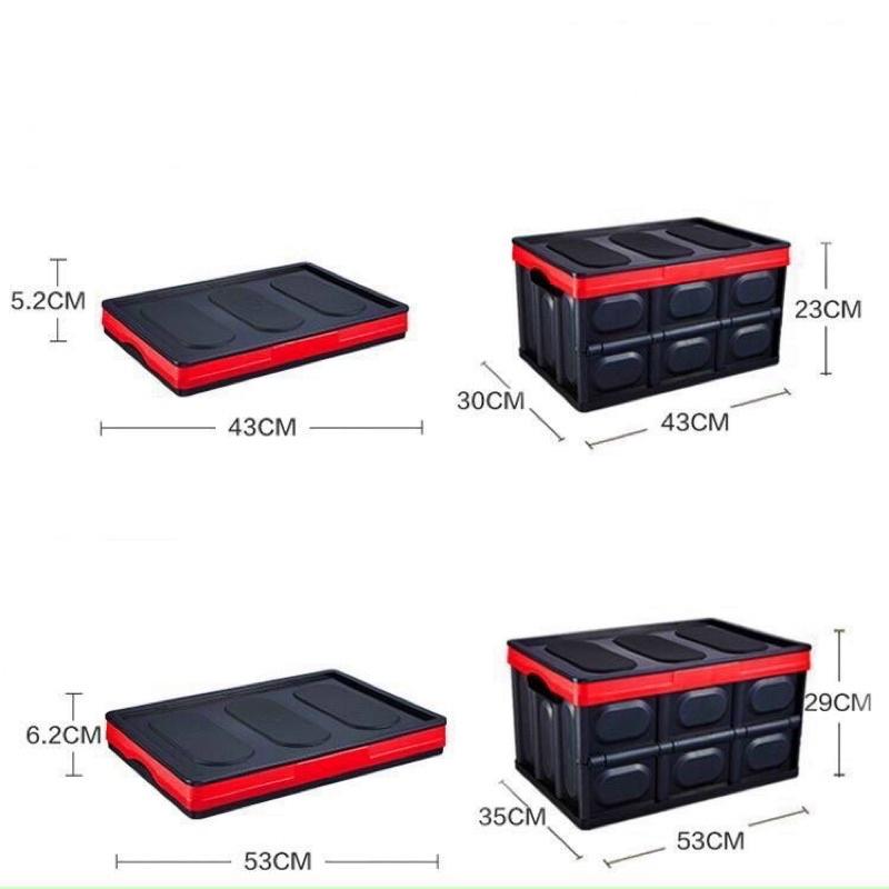 Hộp chưa đựng đồ gập gọn cất cốp xe ô tô xe hơi