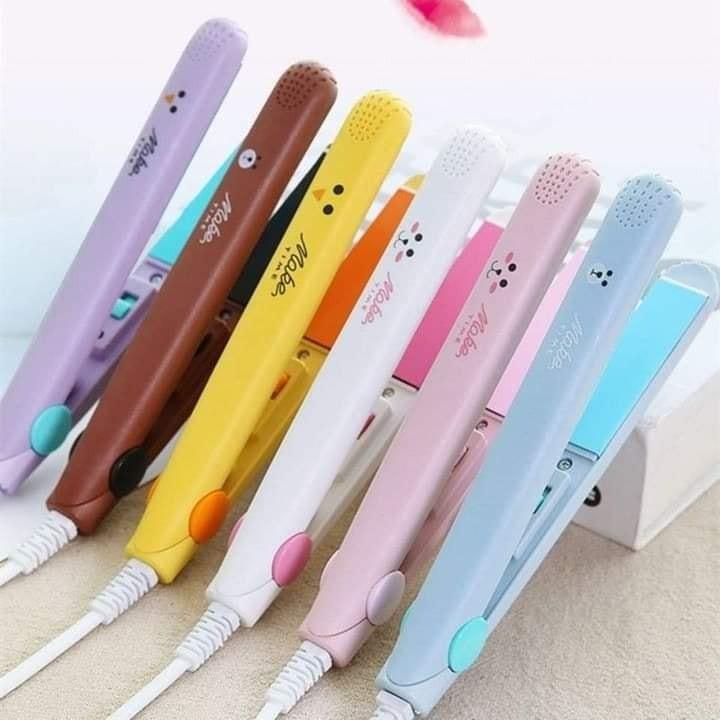 Máy Là, Ép,Uốn ,Duỗi Tóc Mini Nhỏ Gọn Tiện Lợi. Hàng sẵn