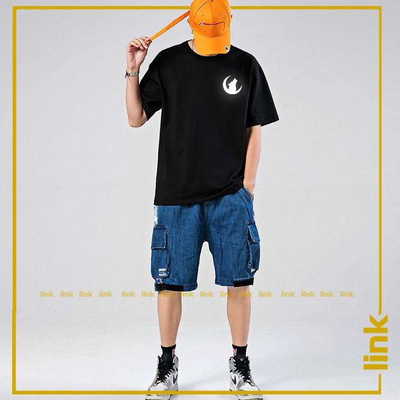 Áo phản quang bạc CHÓ SÓI sau cực chất UNISEX