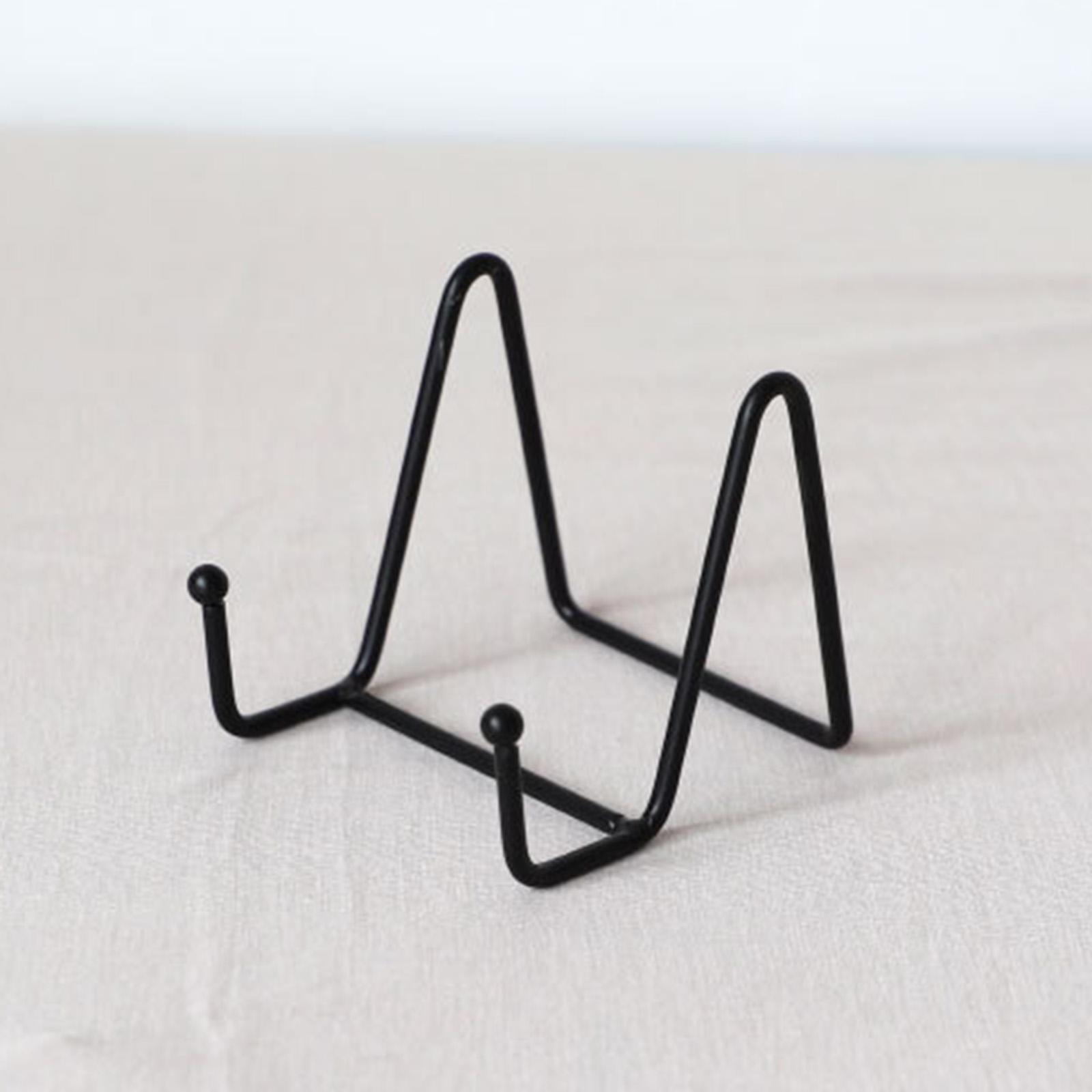 Plate Stand for Display, Easel Plate Holder, Plate Holder Display Stand, Durable Picture Stand, Photo Stands Display for Home Decorations